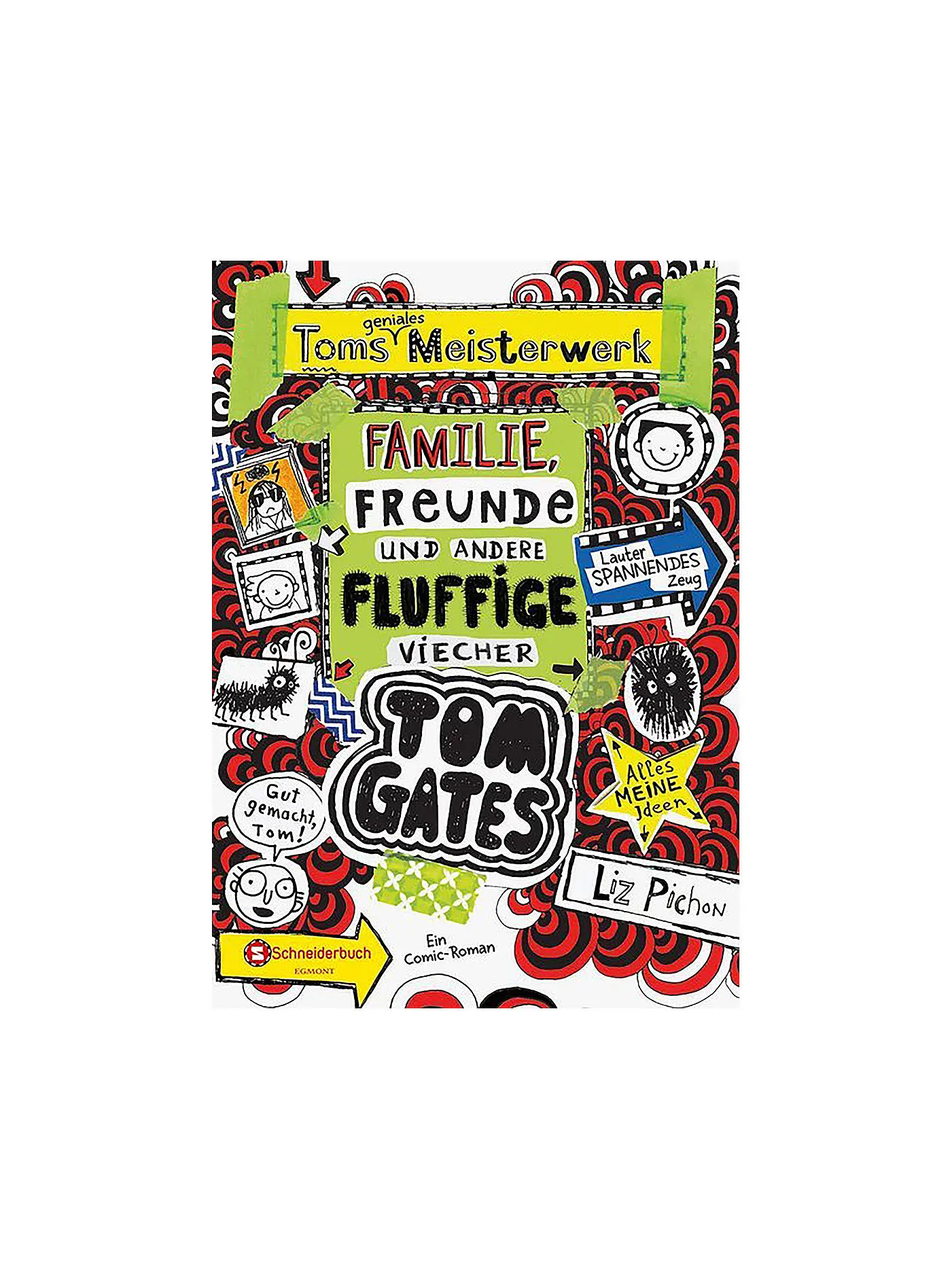 VGS EGMONT SCHNEIDER VERLAG | Tom Gates - Toms geniales Meisterwerk: Familie, Freunde und andere fluffige Viecher Band 12 | 